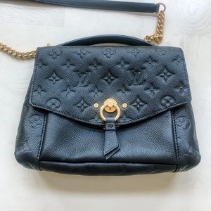 Louis VUITTON Monogram Empreinte Blanche BB